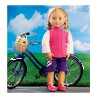McCalls Crafts Sewing Pattern 6904 Doll Clothes Sportswear