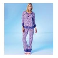 McCalls Ladies Easy Sewing Pattern 7060 Pyjamas & Night Dress