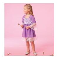 McCalls Girls Easy Sewing Pattern 7108 Panelled Dresses