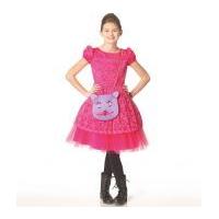 McCalls Girls Sewing Pattern 7112 Party Dresses, Belt & Novelty Bag