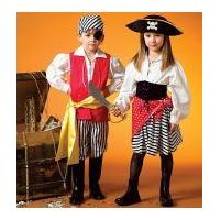 McCalls Family Unisex Sewing Pattern 4952 Pirate Costumes