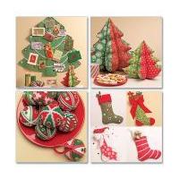 mccalls crafts easy sewing pattern 5778 christmas stockings decoration ...