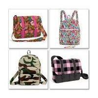 mccalls accessories sewing pattern 6410 backpacks bags