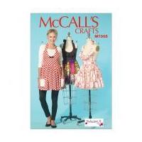 McCalls Ladies Easy Sewing Pattern 7305 Aprons in 3 Styles