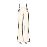 McCalls Ladies Sewing Pattern 6757 Semi-Fitted Skirt & Trouser Pants