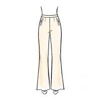 mccalls ladies sewing pattern 6757 semi fitted skirt trouser pants