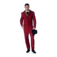 McCalls Mens Sewing Pattern 7216 Jacket, Waistcoat, Pants & Cravat Suit