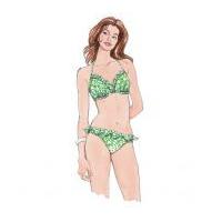 McCalls Ladies Sewing Pattern 5400 Bikini\'s & Beach Cover Ups