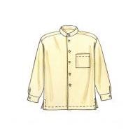 McCalls Men\'s Sewing Pattern 2149 Long & Short Sleeve Shirts
