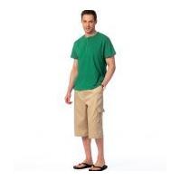 McCalls Men\'s Easy Sewing Pattern 6973 Tank Tops, T-Shirts & Shorts