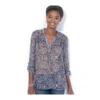 mccalls ladies sewing pattern 7094 loose fitting blouse tops