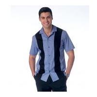 McCalls Mens Easy Sewing Pattern 7206 Short Sleeve Shirts