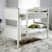 McKenzie Wooden Bunk Bed In White Pine