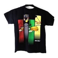 M&Co Age 9-10 Years Angry Birds Black T-Shirt*