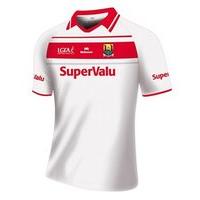 mc keever cork lgfa official away jersey youth whitered