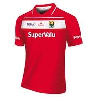Mc Keever Cork LGFA Official Home Jersey (Youth) - Red/White