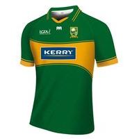 Mc Keever Kerry LGFA Official Home Jersey (Youth) - Green/Gold