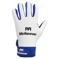 Mc Keever Club Gloves - Youth - White/Blue/Black