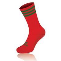 mc keever pro mid 3 bar socks youth redgreen