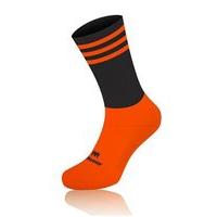 mc keever pro mid 3 bar socks youth fluorescent orange ankleblackfluor ...