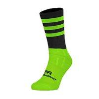 mc keever pro mid 3 bar socks youth fluorescent green ankleblackfluore ...