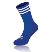 Mc Keever Pro Mid 3 Bar Socks - Youth - Royal/White