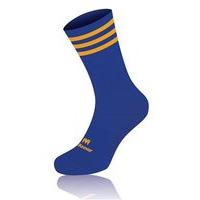 Mc Keever Pro Mid 3 Bar Socks - Youth - Royal/Gold