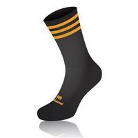 Mc Keever Pro Mid 3 Bar Socks - Youth - Black/Amber