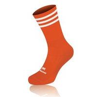 Mc Keever Pro Mid 3 Bar Socks - Youth - Orange/White