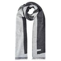 MCQ ALEXANDER MCQUEEN Logo Wool Tassel Scarf