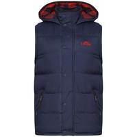 McCrooke Flannel Lined Quilted Gilet in Midnight Blue  Tokyo Laundry