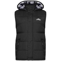 McCrooke Flannel Lined Quilted Gilet in Black  Tokyo Laundry