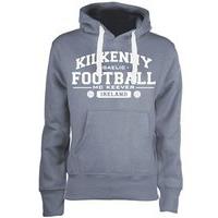 Mc Keever Kilkenny Football GAA Supporters Hoodie - Womens - Grey