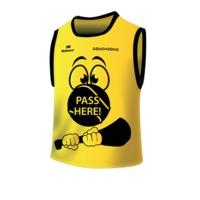 Mc Keever Coachzone Mesh Hurling Training Bib (Youth) - Yellow