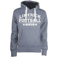 Mc Keever Limerick Football GAA Supporters Hoodie - Womens - Grey