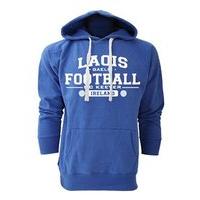 Mc Keever Laois Football GAA Supporters Hoodie - Mens - Blue