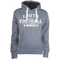 mc keever louth football gaa supporters hoodie womens grey