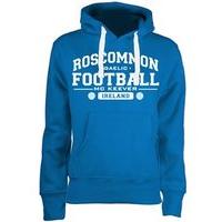 mc keever roscommon football gaa supporters hoodie womens blue