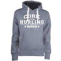 Mc Keever Cork Hurling GAA Supporters Hoodie - Womens - Grey