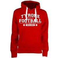 Mc Keever Tyrone Football GAA Supporters Hoodie - Womens - Red