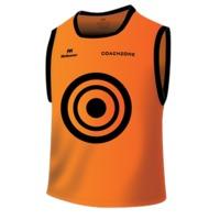 Mc Keever Coachzone Mesh Target Training Bib (Youth) - Orange