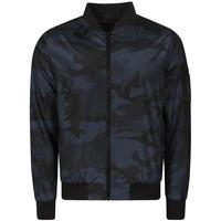 McLeod Bomber Jacket In Navy Camo  Dissident