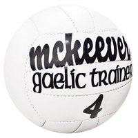 Mc Keever Gaelic Trainer Football (Size 4) (Pack of 10 + Free Net)