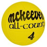 Mc Keever All-County Gaelic Football (Size 4) - Yellow