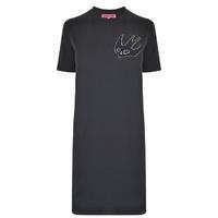 MCQ ALEXANDER MCQUEEN Swallow T Shirt Dress