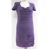 M&Co - Size: M - Purple - Knee length dress