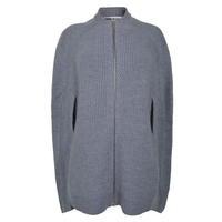 MCQ ALEXANDER MCQUEEN Chevron Cape Cardigan