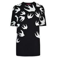 MCQ ALEXANDER MCQUEEN Swallow Print T Shirt