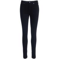 McQ Alexander McQueen Alexander McQueen in denim black zipped trousers women\'s 3/4 & 7/8 jeans in black