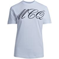 McQ Alexander McQueen Alexander McQueen white short sleeve t-shirt women\'s T shirt in white
